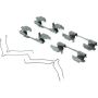 CENTRIC PARTS 301.06910 Centric Premium Ceramic Brake Pads with Shims and Hardware