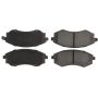 CENTRIC PARTS 301.07000 Centric Premium Ceramic Brake Pads with Shims and Hardware