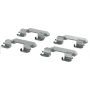 CENTRIC PARTS 301.07002 Centric Premium Ceramic Brake Pads with Shims and Hardware