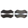 CENTRIC PARTS 301.07020 Centric Premium Ceramic Brake Pads with Shims and Hardware