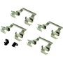 CENTRIC PARTS 301.07070 Centric Premium Ceramic Brake Pads with Shims and Hardware