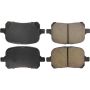 CENTRIC PARTS 301.07070 Centric Premium Ceramic Brake Pads with Shims and Hardware
