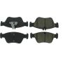 CENTRIC PARTS 301.07100 Centric Premium Ceramic Brake Pads with Shims and Hardware