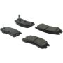CENTRIC PARTS 301.07140 Centric Premium Ceramic Brake Pads with Shims and Hardware