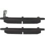 CENTRIC PARTS 301.07140 Centric Premium Ceramic Brake Pads with Shims and Hardware