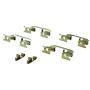 CENTRIC PARTS 301.07210 Centric Premium Ceramic Brake Pads with Shims and Hardware