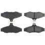 CENTRIC PARTS 301.07240 Centric Premium Ceramic Brake Pads with Shims