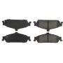 CENTRIC PARTS 301.07270 Centric Premium Ceramic Brake Pads with Shims and Hardware