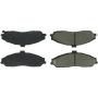 CENTRIC PARTS 301.07310 Centric Premium Ceramic Brake Pads with Shims and Hardware