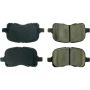 CENTRIC PARTS 301.07410 Centric Premium Ceramic Brake Pads with Shims and Hardware