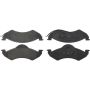 CENTRIC PARTS 301.07460 Centric Premium Ceramic Brake Pads with Shims and Hardware