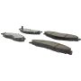 CENTRIC PARTS 301.07490 Centric Premium Ceramic Brake Pads with Shims and Hardware