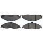 CENTRIC PARTS 301.07490 Centric Premium Ceramic Brake Pads with Shims and Hardware