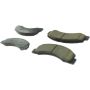 CENTRIC PARTS 301.07560 Centric Premium Ceramic Brake Pads with Shims and Hardware