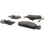 CENTRIC PARTS 301.07600 Centric Premium Ceramic Brake Pads with Shims and Hardware