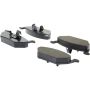 CENTRIC PARTS 301.07680 Centric Premium Ceramic Brake Pads with Shims and Hardware