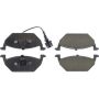 CENTRIC PARTS 301.07681 Centric Premium Ceramic Brake Pads with Shims and Hardware