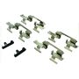 CENTRIC PARTS 301.07701 Centric Premium Ceramic Brake Pads with Shims and Hardware