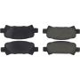 CENTRIC PARTS 301.07701 Centric Premium Ceramic Brake Pads with Shims and Hardware