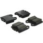 CENTRIC PARTS 301.07710 Centric Premium Ceramic Brake Pads with Shims and Hardware