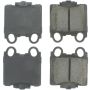 CENTRIC PARTS 301.07710 Centric Premium Ceramic Brake Pads with Shims and Hardware