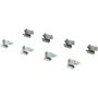 CENTRIC PARTS 301.07740 Centric Premium Ceramic Brake Pads with Shims and Hardware