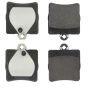 CENTRIC PARTS 301.07790 Centric Premium Ceramic Brake Pads with Shims and Hardware