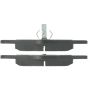 CENTRIC PARTS 301.07910 Centric Premium Ceramic Brake Pads with Shims and Hardware