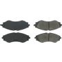 CENTRIC PARTS 301.07970 Centric Premium Ceramic Brake Pads with Shims and Hardware