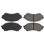 CENTRIC PARTS 301.07980 Centric Premium Ceramic Brake Pads with Shims and Hardware