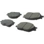 CENTRIC PARTS 301.08030 Centric Premium Ceramic Brake Pads with Shims and Hardware