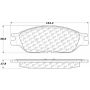 CENTRIC PARTS 301.08030 Centric Premium Ceramic Brake Pads with Shims and Hardware