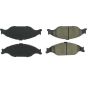 CENTRIC PARTS 301.08040 Centric Premium Ceramic Brake Pads with Shims and Hardware