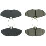 CENTRIC PARTS 301.08060 Centric Premium Ceramic Brake Pads with Shims