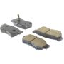 CENTRIC PARTS 301.08130 Centric Premium Ceramic Brake Pads with Shims and Hardware