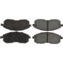 CENTRIC PARTS 301.08150 Centric Premium Ceramic Brake Pads with Shims and Hardware