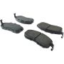 CENTRIC PARTS 301.08152 Centric Premium Ceramic Brake Pads with Shims and Hardware
