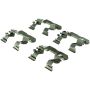 CENTRIC PARTS 301.08153 Centric Premium Ceramic Brake Pads with Shims and Hardware