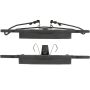 CENTRIC PARTS 301.08160 Centric Premium Ceramic Brake Pads with Shims and Hardware