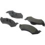 CENTRIC PARTS 301.08200 Centric Premium Ceramic Brake Pads with Shims and Hardware