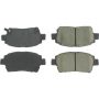 CENTRIC PARTS 301.08220 Centric Premium Ceramic Brake Pads with Shims and Hardware