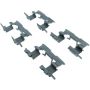 CENTRIC PARTS 301.08221 Centric Premium Ceramic Brake Pads with Shims and Hardware