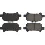 CENTRIC PARTS 301.08280 Centric Premium Ceramic Brake Pads with Shims and Hardware