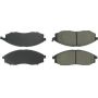 CENTRIC PARTS 301.08300 Centric Premium Ceramic Brake Pads with Shims and Hardware