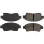 CENTRIC PARTS 301.08310 Centric Premium Ceramic Brake Pads with Shims and Hardware