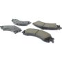 CENTRIC PARTS 301.08340 Centric Premium Ceramic Brake Pads with Shims and Hardware