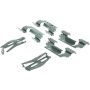 CENTRIC PARTS 301.08340 Centric Premium Ceramic Brake Pads with Shims and Hardware