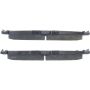CENTRIC PARTS 301.08340 Centric Premium Ceramic Brake Pads with Shims and Hardware