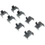 CENTRIC PARTS 301.08350 Centric Premium Ceramic Brake Pads with Shims and Hardware