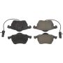 CENTRIC PARTS 301.08400 Centric Premium Ceramic Brake Pads with Shims and Hardware